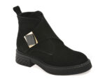 Ghete EPICA negre, 2293304, din piele intoarsa