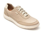 Pantofi CLARKS gri, MAPSTONE TRAIL, din nabuc
