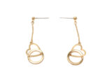 Cercei ALDO aurii, LOVECHARM 972, din metal