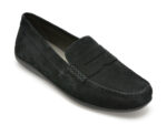 Mocasini GEOX bleumarin, U450WC, din piele intoarsa