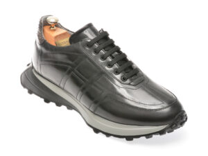 Pantofi LE COLONEL negri, 66709, din piele naturala