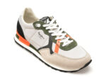 Pantofi sport PEPE JEANS gri, BRIT ROAD, din material textil