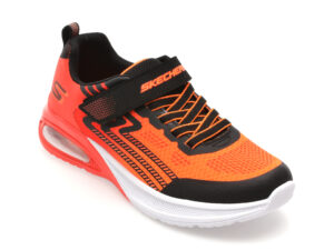 Pantofi sport SKECHERS rosii, MICROSPEC MAX ADVANCE, din material textil