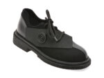 Pantofi EPICA negri, 4005065, din piele intoarsa
