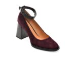 Pantofi EPICA visinii, UZ2298, din piele intoarsa
