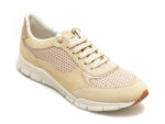 Pantofi sport GEOX maro, D35F2A, din piele intoarsa