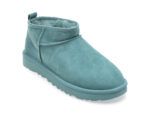 Ghete UGG bleumarin, CLASSIC HERITAGE, din piele intoarsa