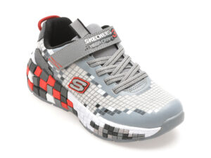 Pantofi sport SKECHERS gri, MEGA-CRAFT 3.0, din material textil