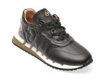 Pantofi GRYXX negri, 1400463, din piele naturala