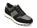 Pantofi OTTER negri, 2224, din piele naturala