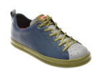 Pantofi CAMPER albastri, TWS RUN4, din piele naturala