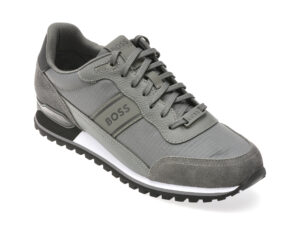Pantofi sport BOSS gri, 9533, din material textil