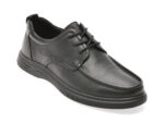 Pantofi OTTER negri, 35261, din piele naturala