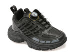Pantofi sport SELECTION KIDS negri, 8078, din material textil