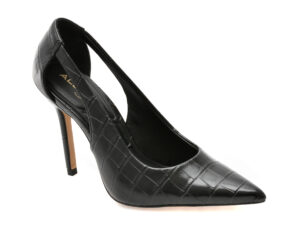 Pantofi eleganti ALDO negri, MESARTHIM 001, din piele ecologica