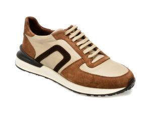 Pantofi LE COLONEL maro, 6640111, din piele naturala