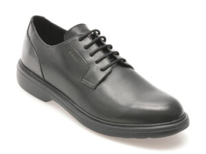 Pantofi GEOX negri, U16DCD, din piele naturala