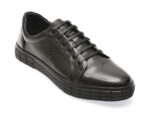Pantofi OTTER negri, 113212, din piele naturala