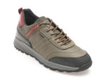 Pantofi GEOX kaki, U26EZA, din piele ecologica