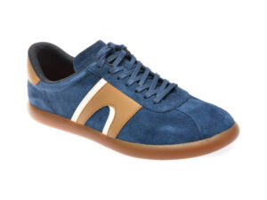 Pantofi CAMPER bleumarin, PELOTAS SOLLER, din piele naturala