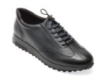 Pantofi OTTER bleumarin, 323292, din piele naturala