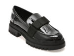 Mocasini ALDO negri, THEATRIC 001, din piele ecologica