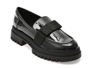 Mocasini ALDO negri, THEATRIC 001, din piele ecologica