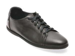 Pantofi OTTER negri, 33812, din piele naturala