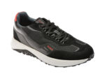 Pantofi sport HUGO negri, 7260, din material textil