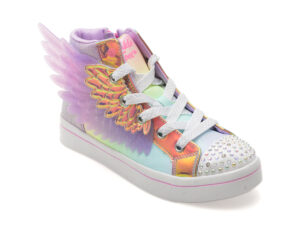 Ghete SKECHERS multicolor, TWI-LITES 2.0, din material textil