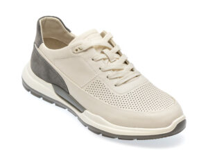 Pantofi OTTER albi, 1, din piele naturala