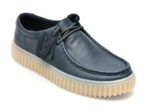 Mocasini CLARKS bleumarin, TORHILL LO, din piele naturala