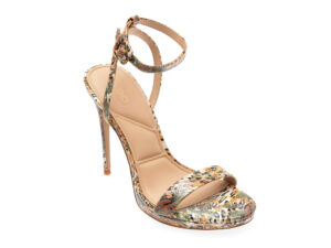 Sandale elegante ALDO maro, KATELINA 967, din piele ecologica