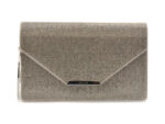 Poseta ALDO argintie, WELTER 042, din material textil