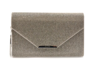 Poseta ALDO argintie, WELTER 042, din material textil
