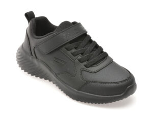 Pantofi sport SKECHERS negri, BOUNDER, din piele ecologica