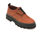 Pantofi CLARKS visinii, BADELAC, din nabuc