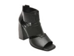 Sandale EPICA negre, 2352, din piele naturala