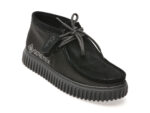 Ghete CLARKS negre, TORHHI, din material textil