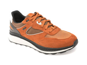 Pantofi GEOX maro, U46HGA, din piele naturala