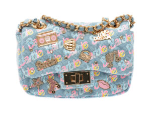 Poseta ALDO albastra, BARBIEPLUSH 450, din material textil
