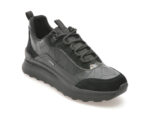 Pantofi GEOX negri, D46WPD, din piele naturala