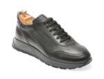 Pantofi LE COLONEL negri, 66412, din piele naturala