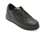 Pantofi sport REPLAY negri, MZ3G45L, din piele naturala