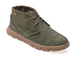 Ghete JEEP kaki, M42121A, din piele intoarsa