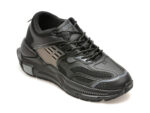 Pantofi sport GRYXX negri, 1681, din piele ecologica