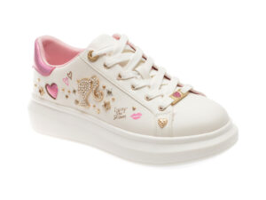 Pantofi ALDO albi, BARBIESPEC 110, din piele ecologica