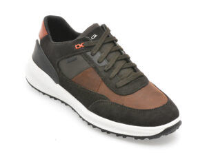 Pantofi GEOX maro, U36E0A, din piele naturala