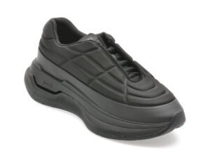 Pantofi BOSS negri, 2820, din material textil