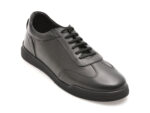 Pantofi OTTER negri, 53541, din piele naturala